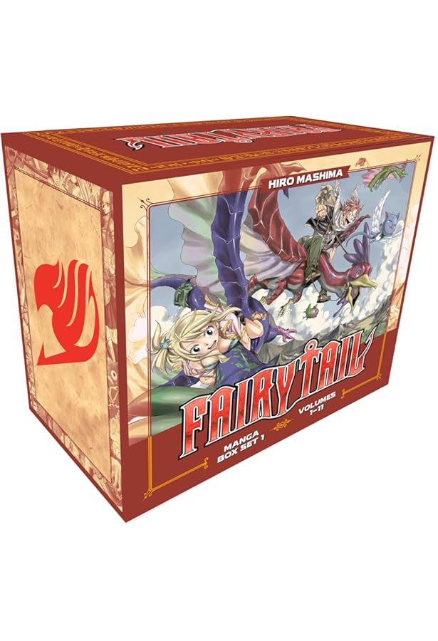 Amazon.com: FAIRY TAIL Manga Box Set 6: 9781646512553: Mashima